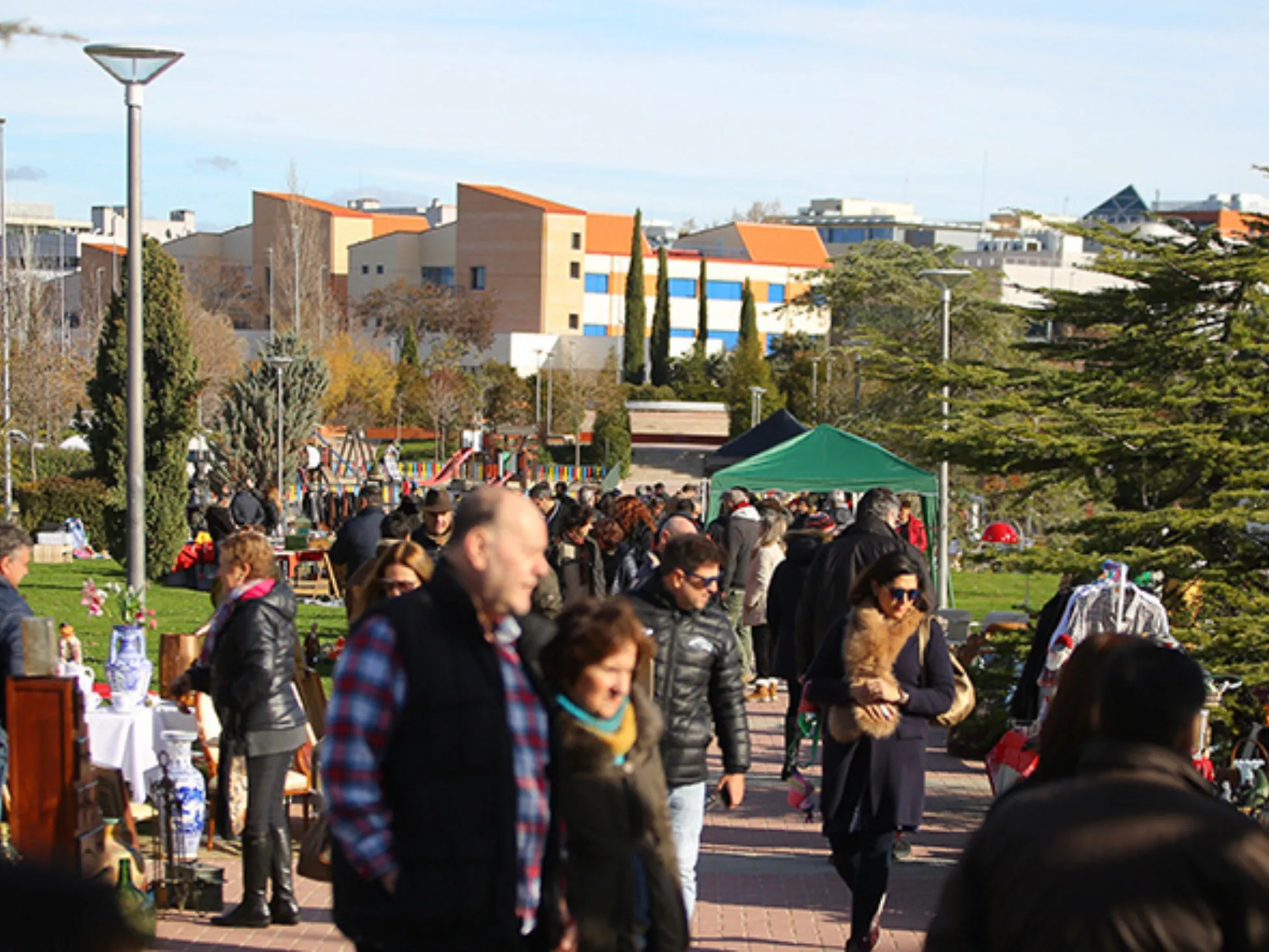 Imagen mercado en Las Rozas
