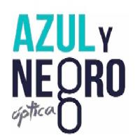 Logo óptica Azul y Negro