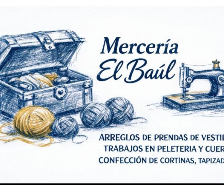 Logo mercería El Baúl